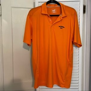 Puma Orange Golf Shirt